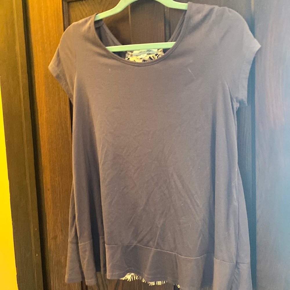 Laced back shirt